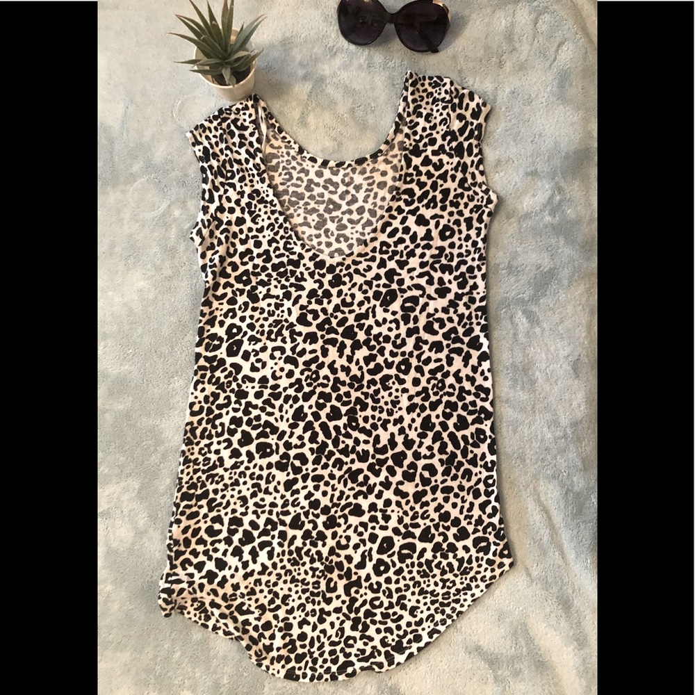 Zara Leopard Print Top